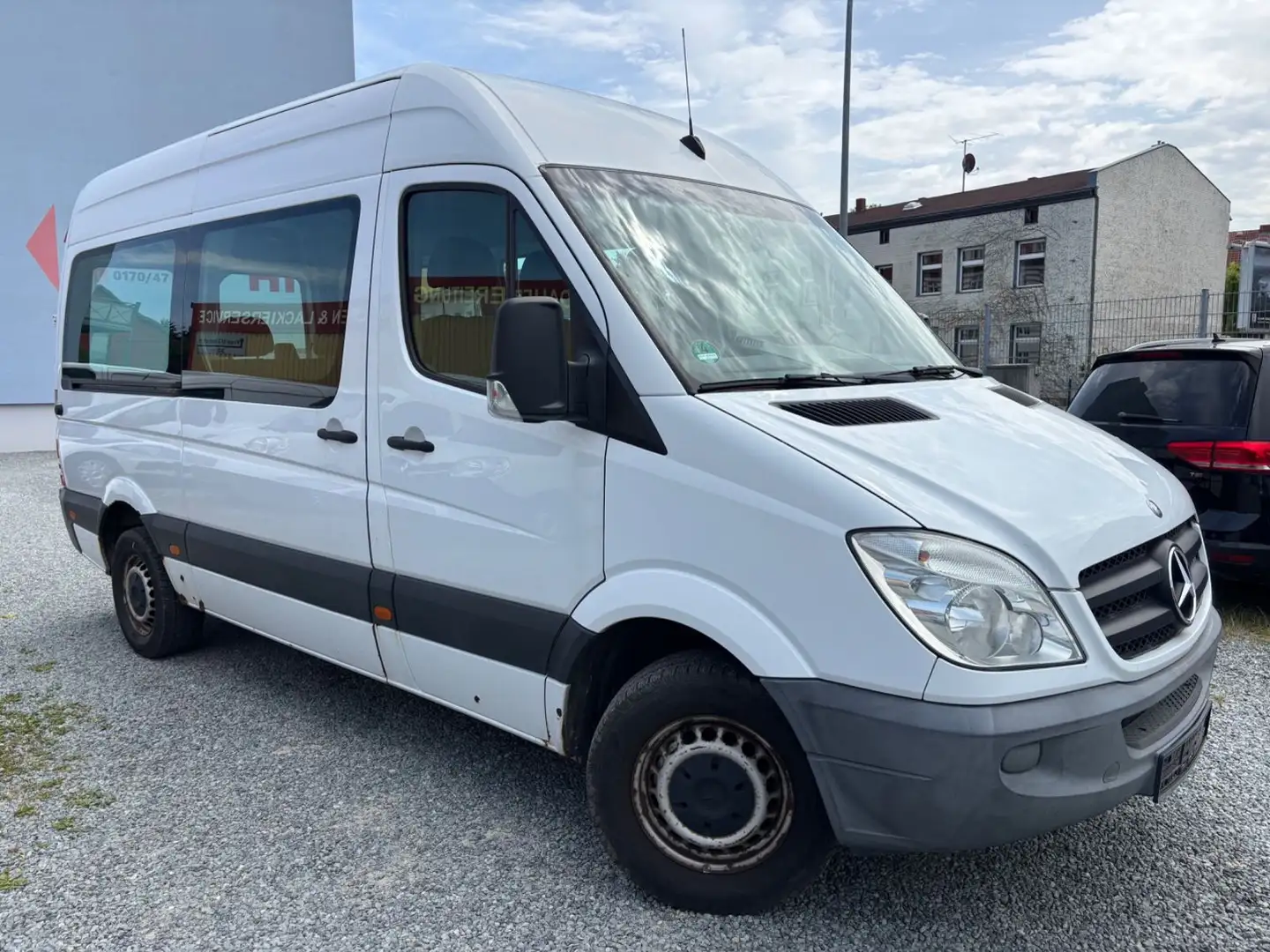 Mercedes-Benz Sprinter II Kombi 311 CDI KLIMA,9-Sitzer,1-Hand, Weiß - 2