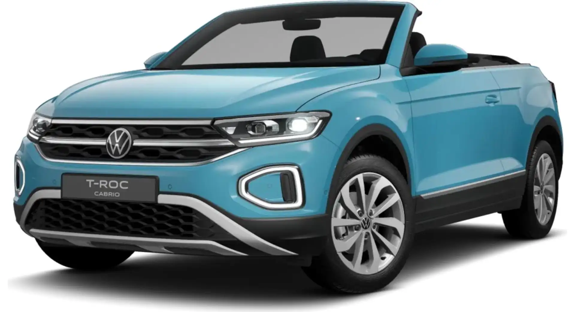 Volkswagen T-Roc 🚗 Style trifft Sonne – Ihr T-Roc Cabriolet 1.0 TS Blau - 1