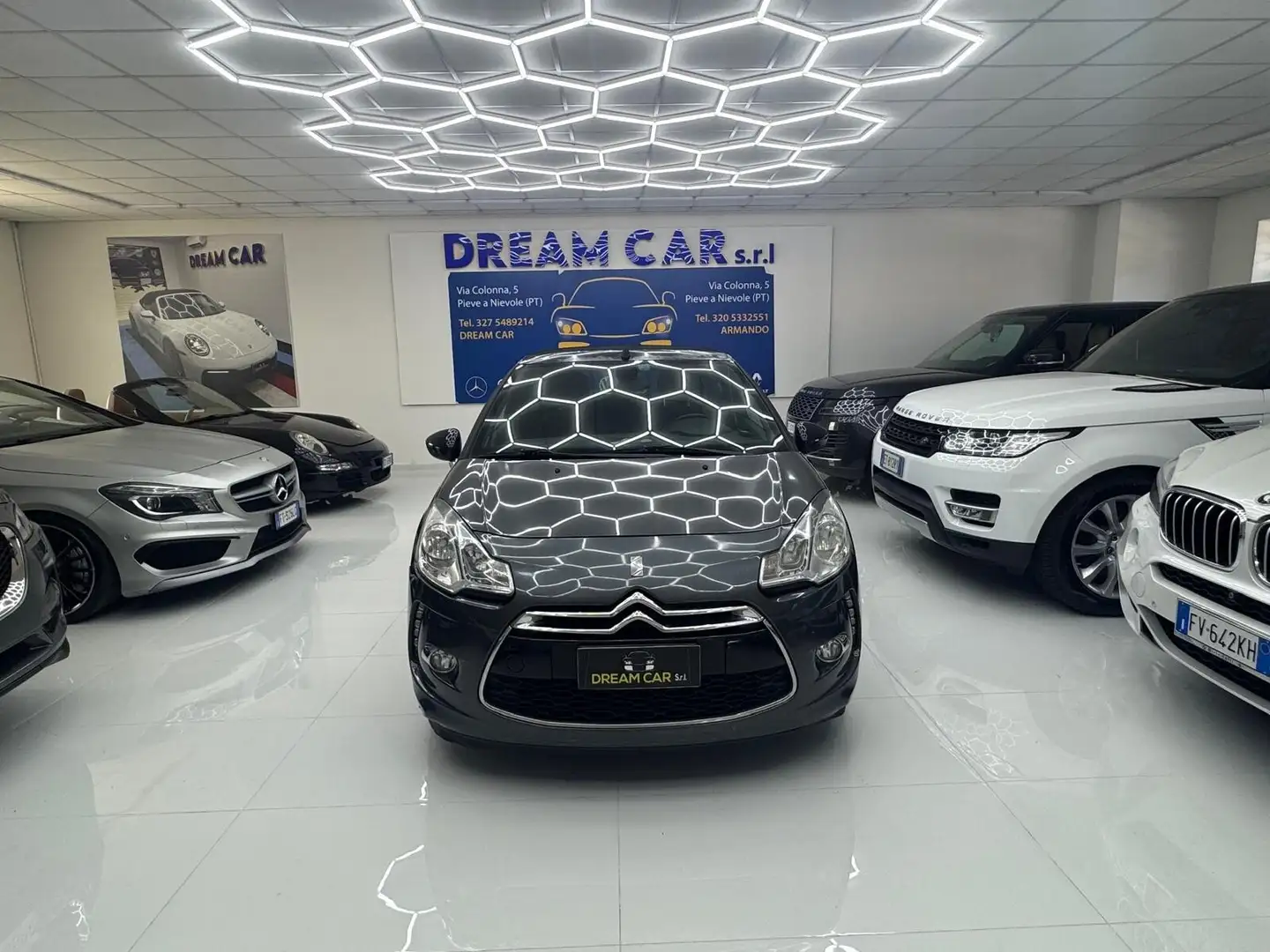 DS Automobiles DS 3 DS 3 1.6 e-HDi 90 airdream So Chic Cabrio Grigio - 1