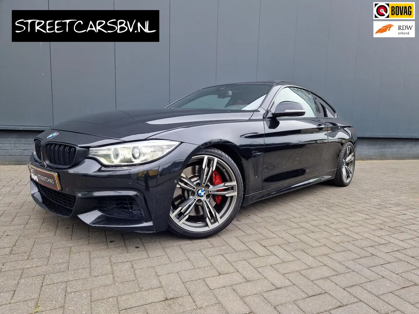 BMW 435 4-serie Coupé 435i xDrive M Sport Handgeschakeld 6 Noir - 1