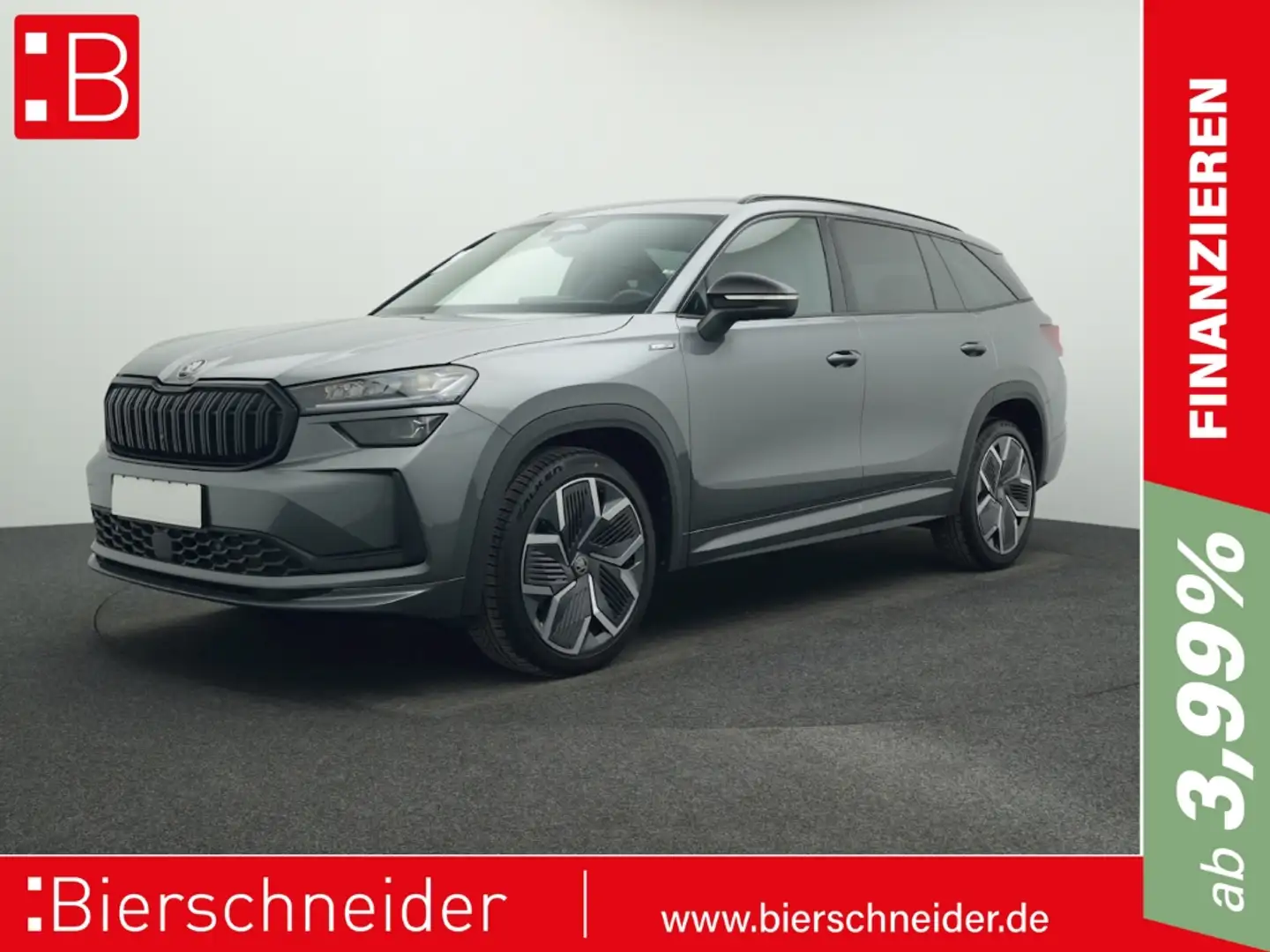 Skoda Kodiaq 2.0 TSI DSG 4x4 Sportline AHK STANDHZ KAMERA ALU 2 Gris - 1