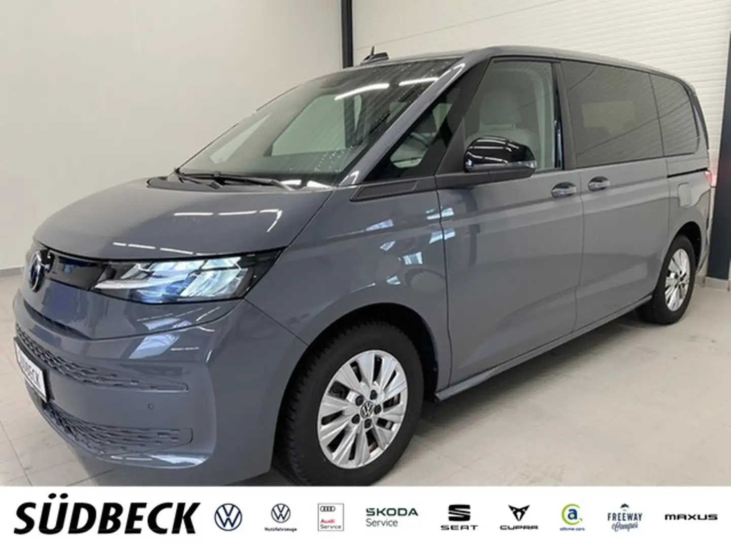 Volkswagen T7 Multivan 2.0 TDI LED+NAVI+AHK+KAMERA Grau - 1
