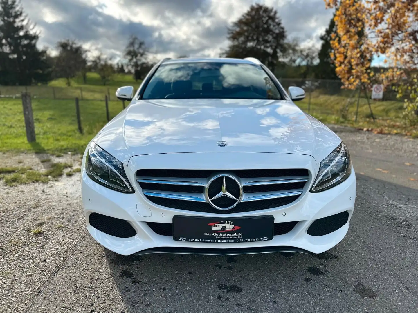 Mercedes-Benz C 180 *LED*SHZ*Temp*MB Service Historie*8xAlu*PDC Weiß - 1