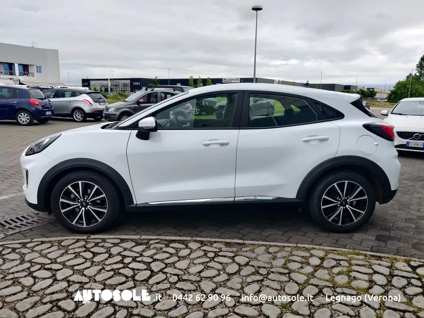 Ford Puma 1.0 Ecoboost Hybrid Titanium Bianco - 2