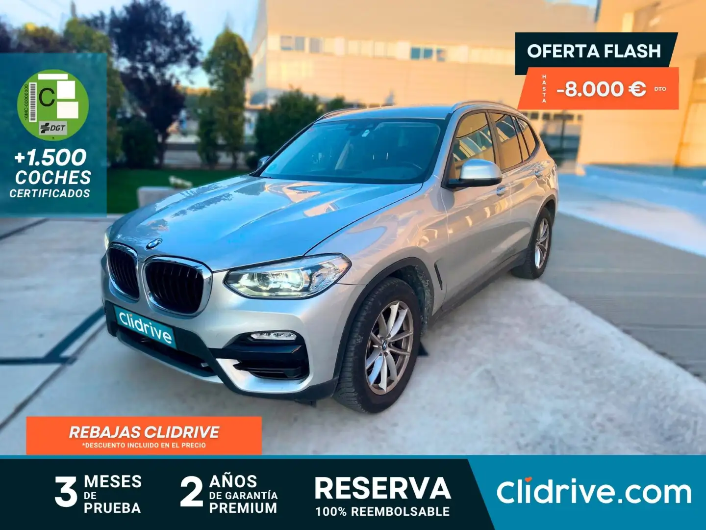 BMW X3 xDrive 20iA Gris - 1