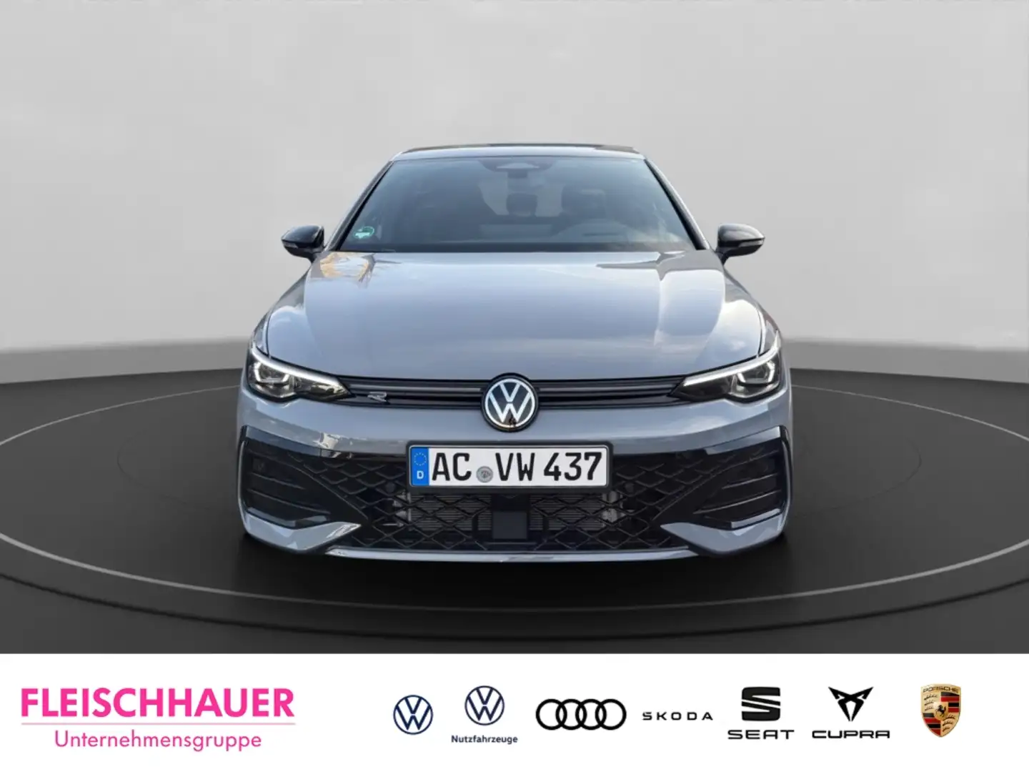 Volkswagen Golf VIII 2.0 TDI R-Line DSG+LED+HEAD UP+SHZ+ACC Grau - 2