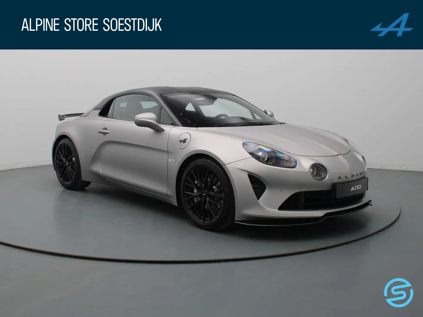 Alpine A110 300pk Turbo S #271 van 300 Gelimiteerde Enstone 27 Gris - 1