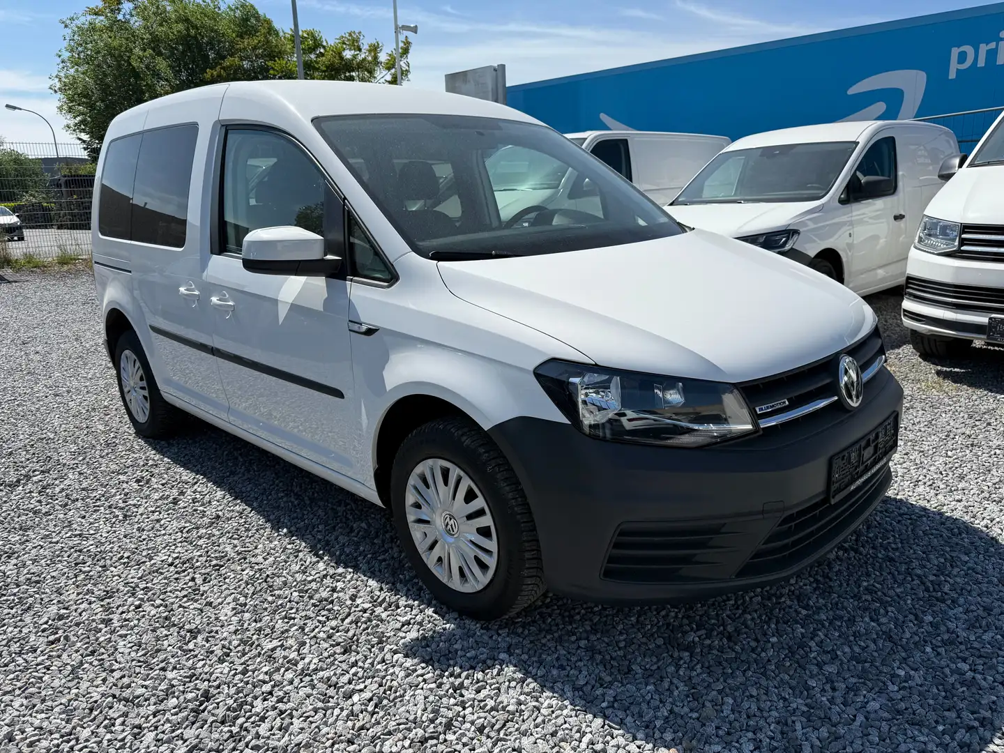 Volkswagen Caddy 1.4 TGI Erdgas+Benzin 5-Sitz/PDC/Tempomat Bianco - 1