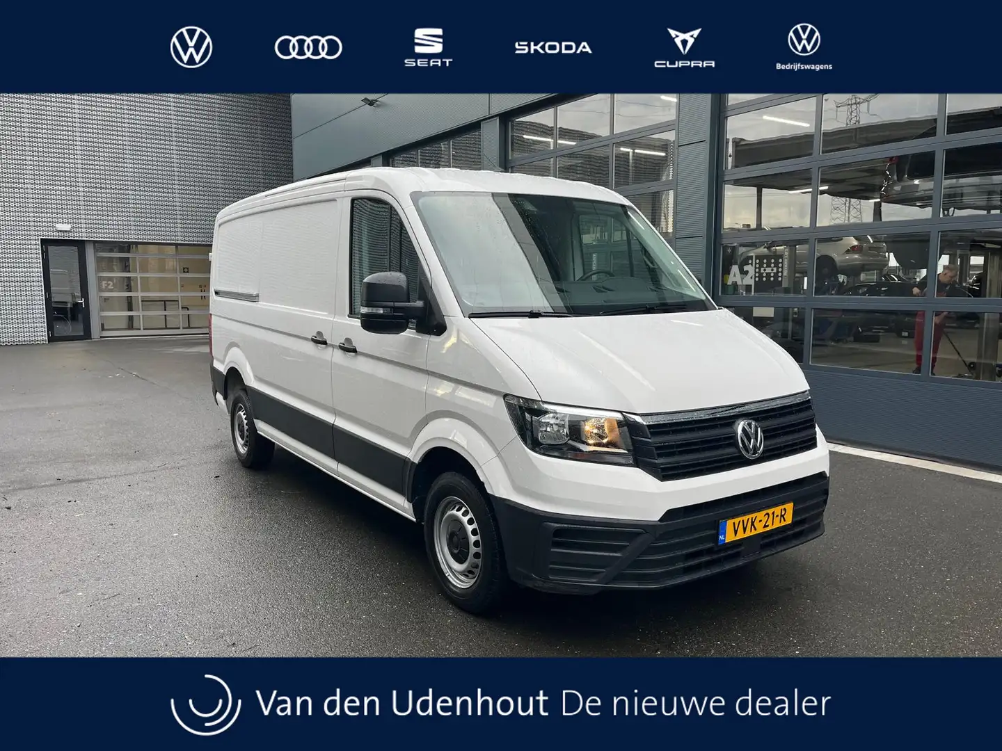 Volkswagen Crafter L3H2 2.0 TDI 140pk 3.5T Trendline-Executive /BPM-v Blanc - 1