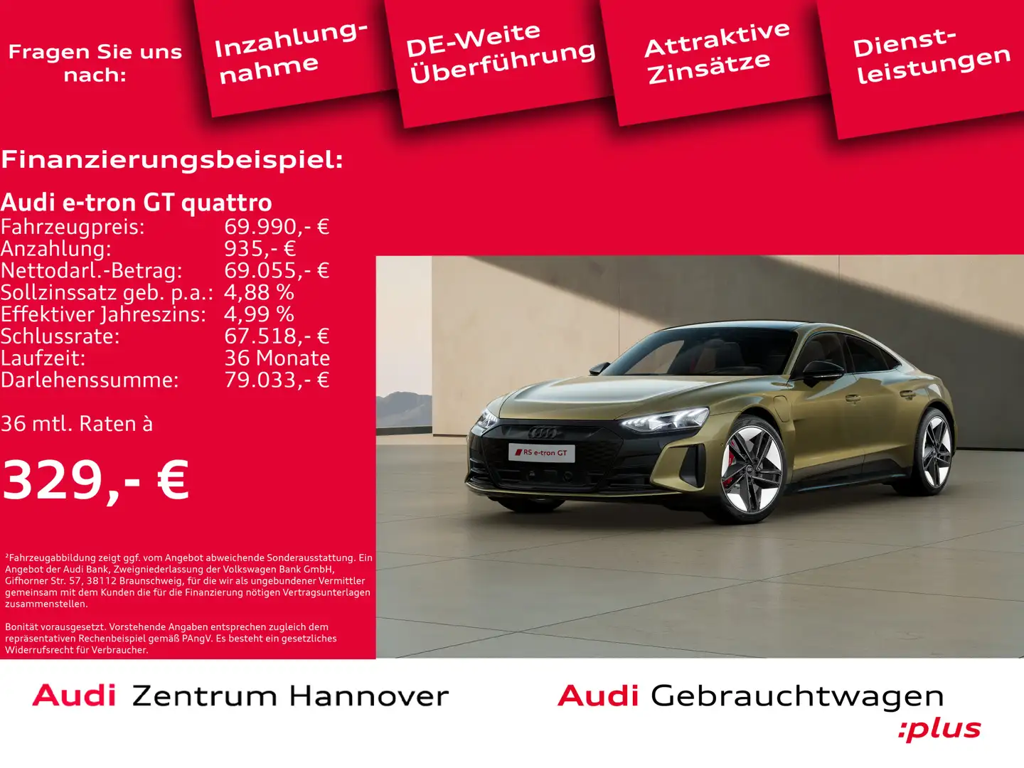 Audi e-tron GT e-tron GT RS qu. Head-Up Pano Laser B&O Grün - 2