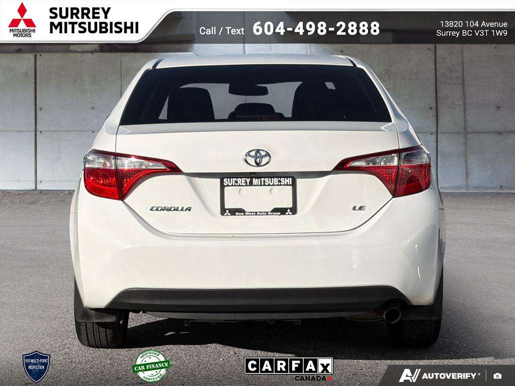 2014 Toyota Corolla Sedan