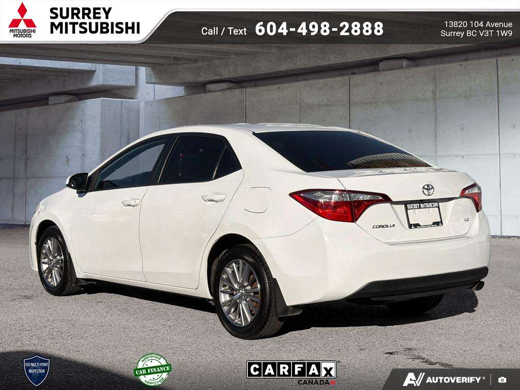 2014 Toyota Corolla Sedan