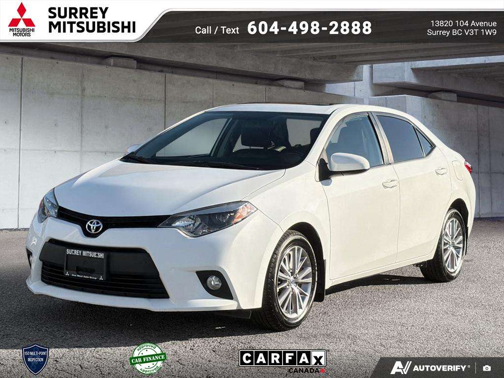 2014 Toyota Corolla Sedan