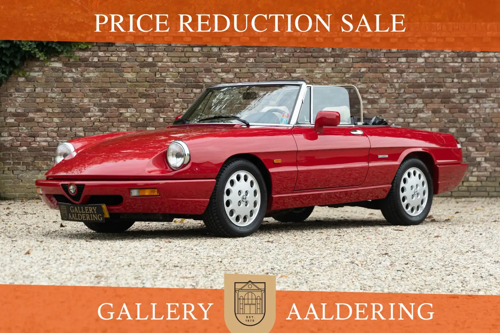 Alfa Romeo Spider 2.0 Type 4 Trade-in-car PRICE REDUCTION! Newly del Rood - 1