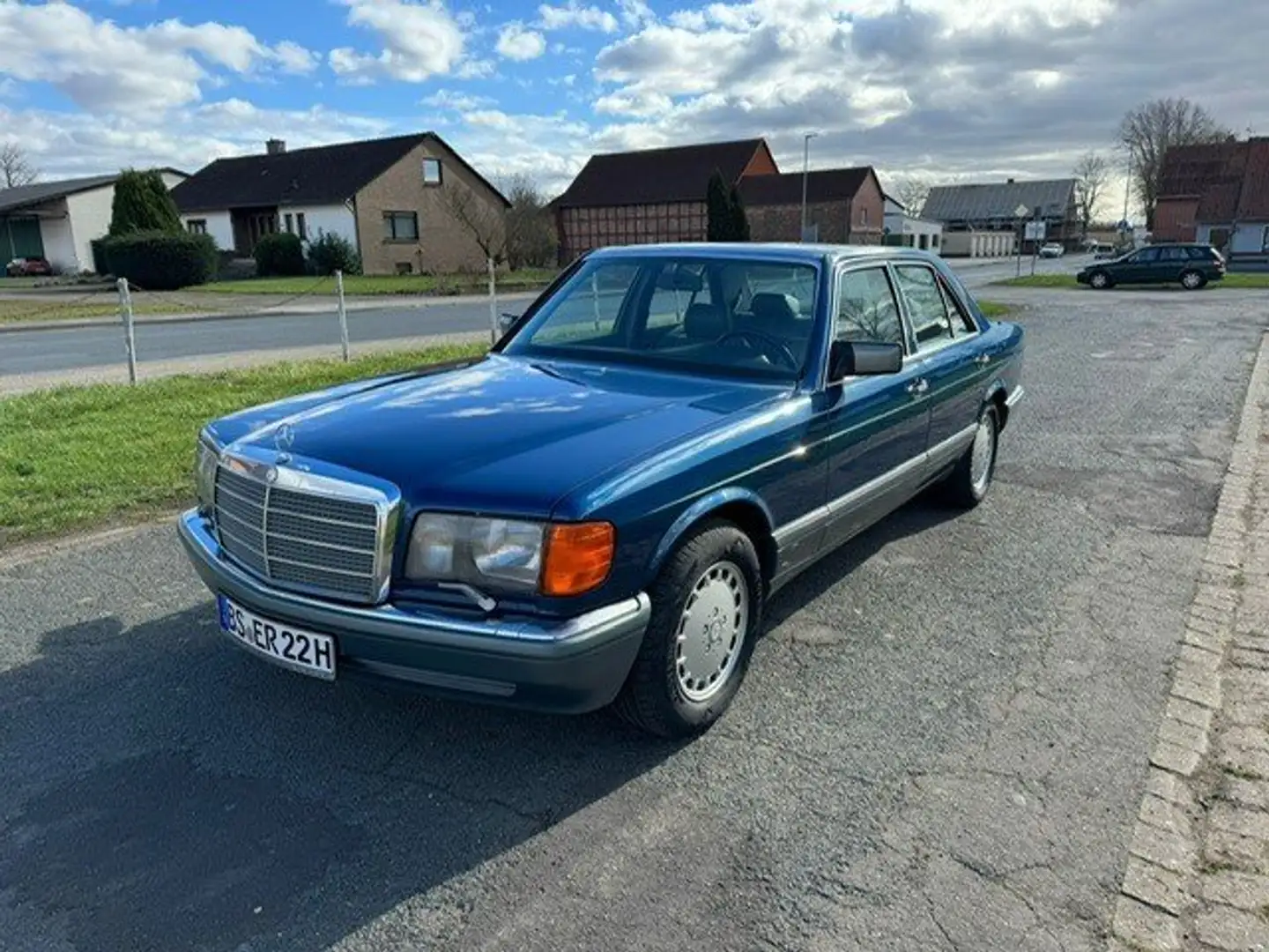 Mercedes-Benz S 300 300 SE Modrá - 1