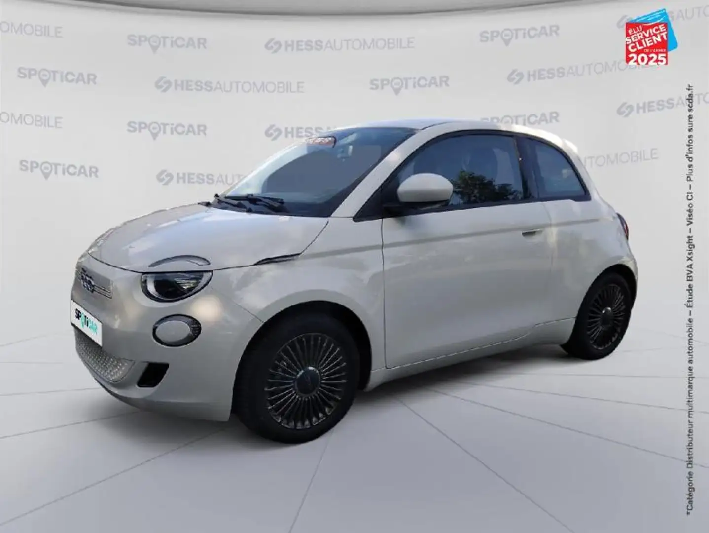 Fiat 500e e 95ch Action Plus Blanc - 1