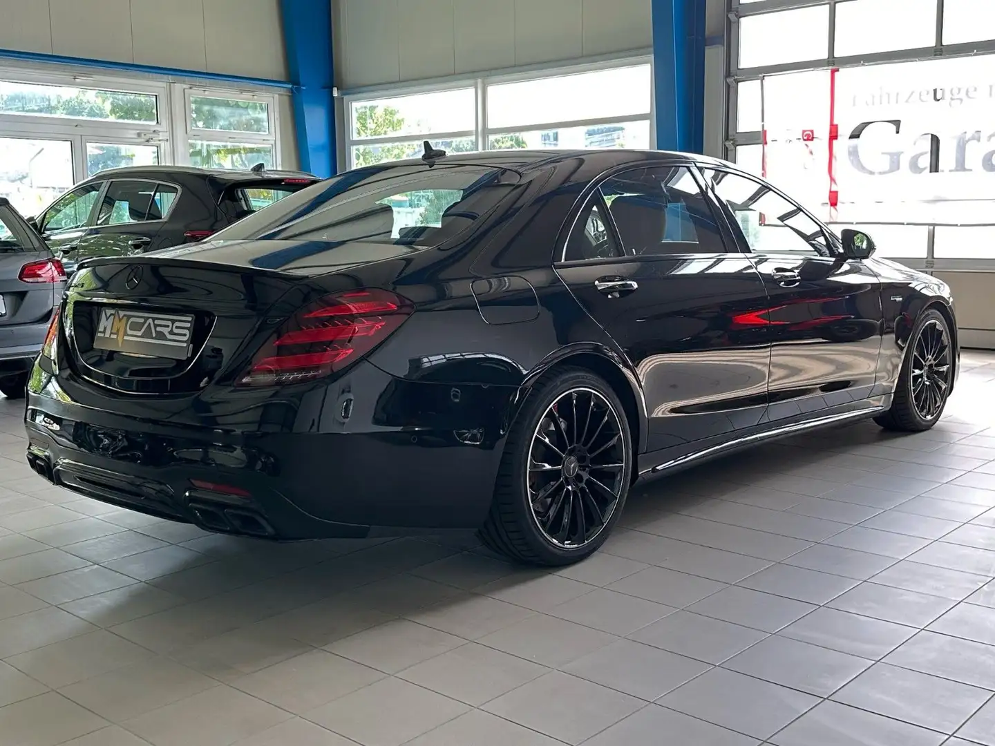 Mercedes-Benz S 400 d lang 4M AMG 63 Massage 20" LCI Panorama Schwarz - 2