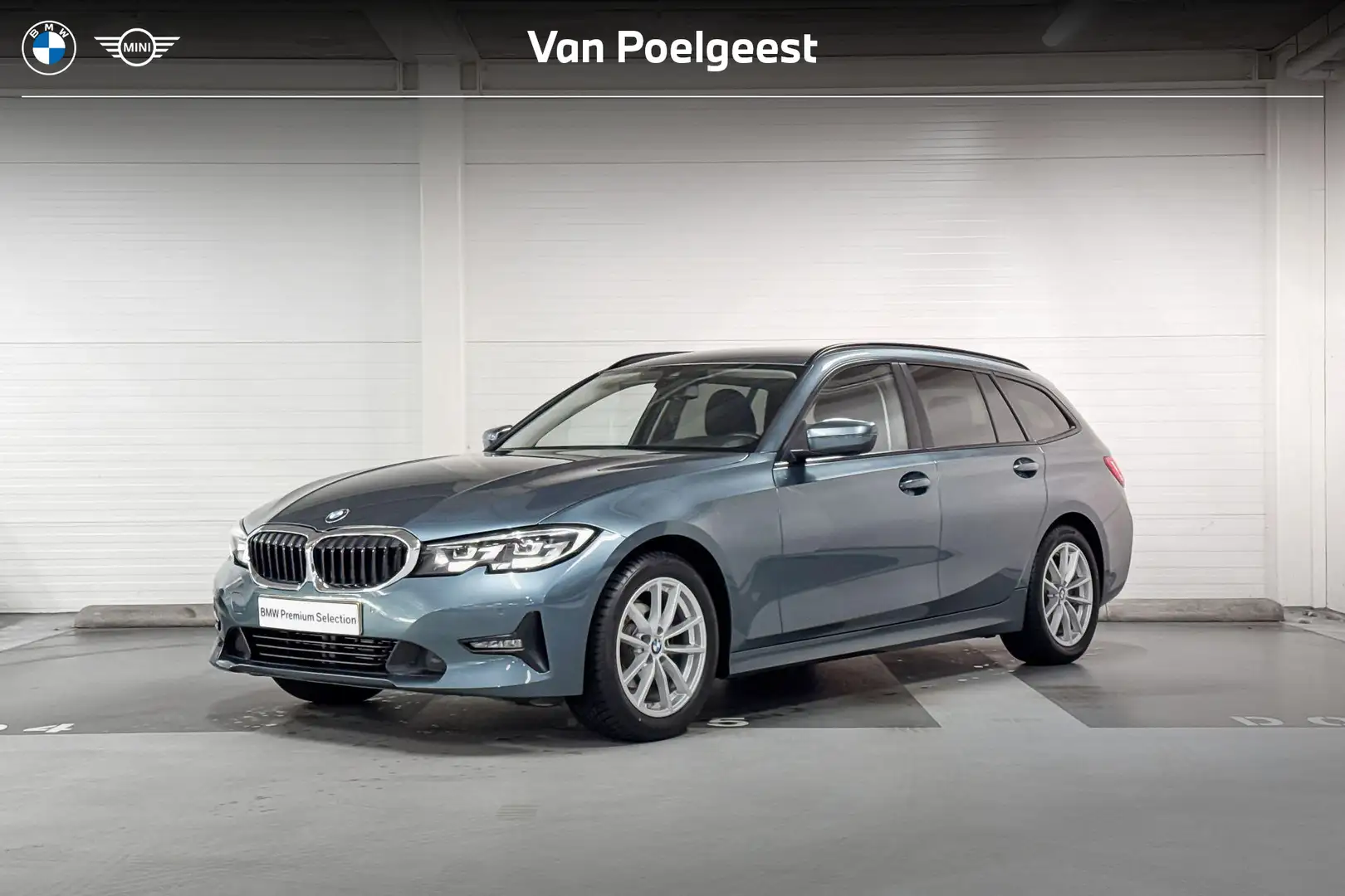 BMW 318 3 Serie Touring 318i Executive Edition Blauw - 1