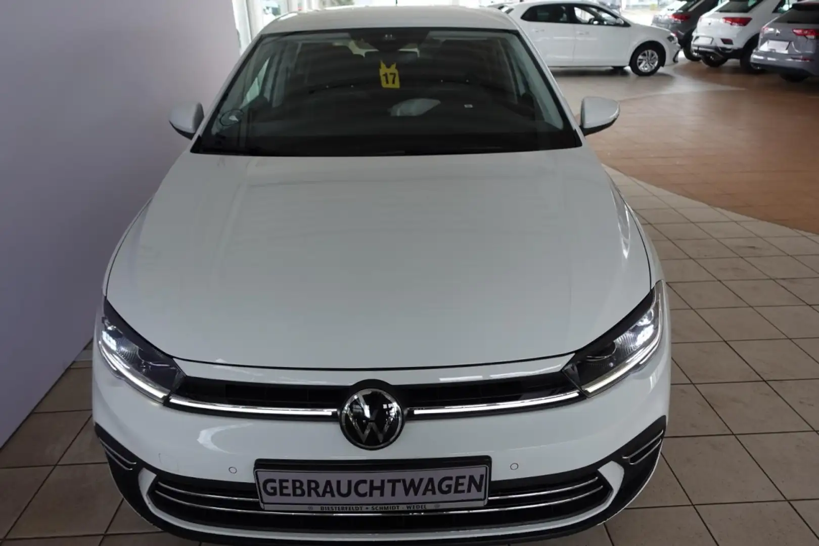 Volkswagen Polo Style 1.0TSI DSG LED SHZ PDC ACC Klima App Klima Blanc - 2