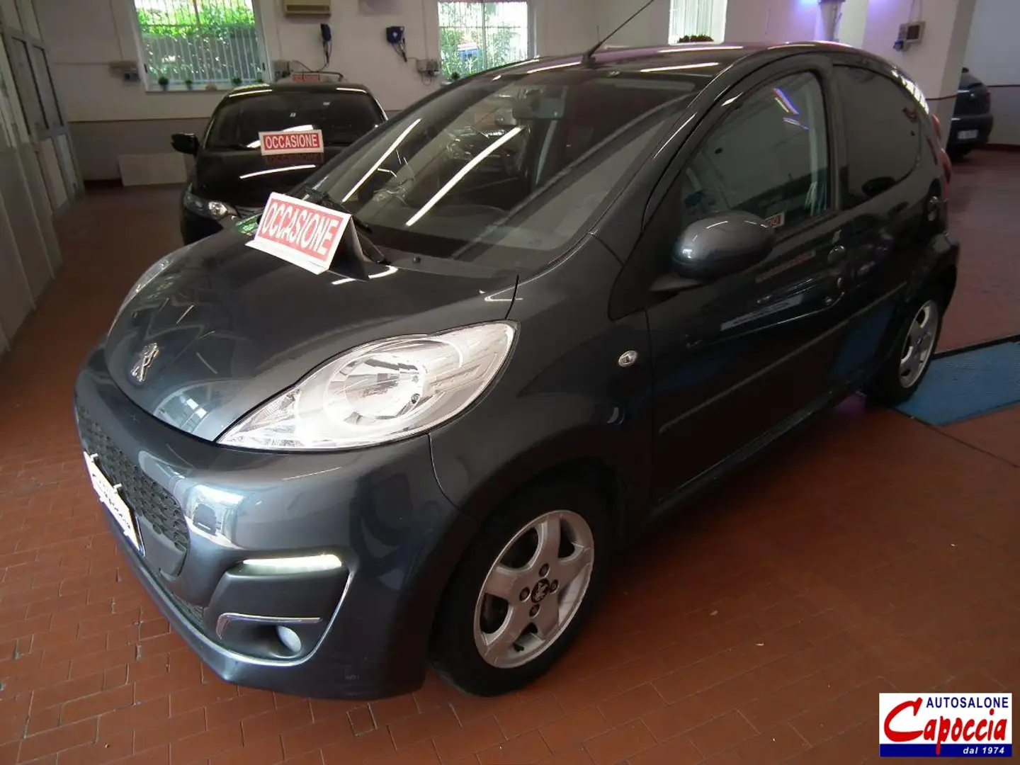 Peugeot 107 5P CAMBIO AUTOMATICO CON FRIZIONE NUOVA ! UNIPROPR Grigio - 2