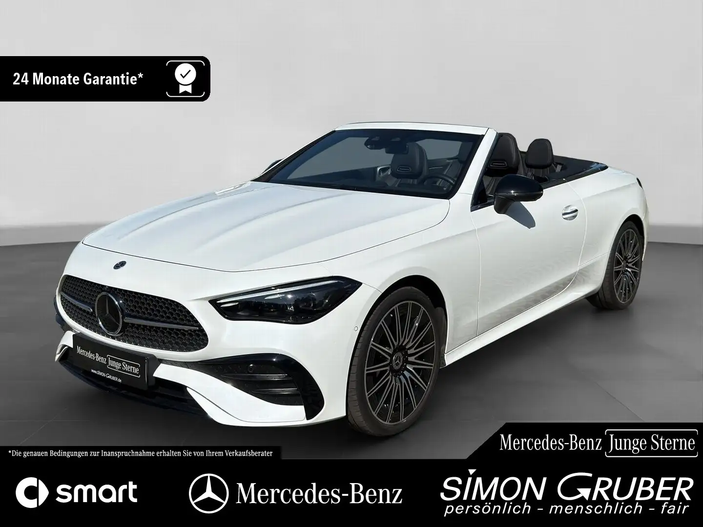 Mercedes-Benz CLE 450 4M Cabrio AMG Sitzklima Massage HUD Napp Білий - 1