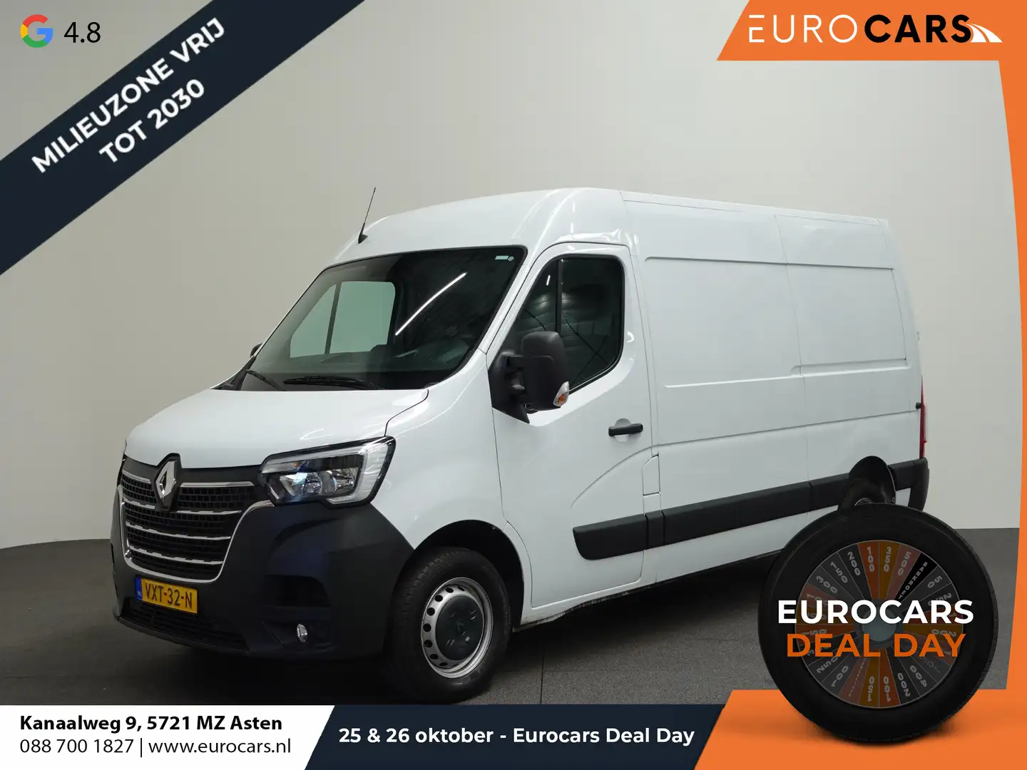 Renault Master T35 2.3 dCi 180PK L2H2 Energy Airco Cruise Control Blanc - 1