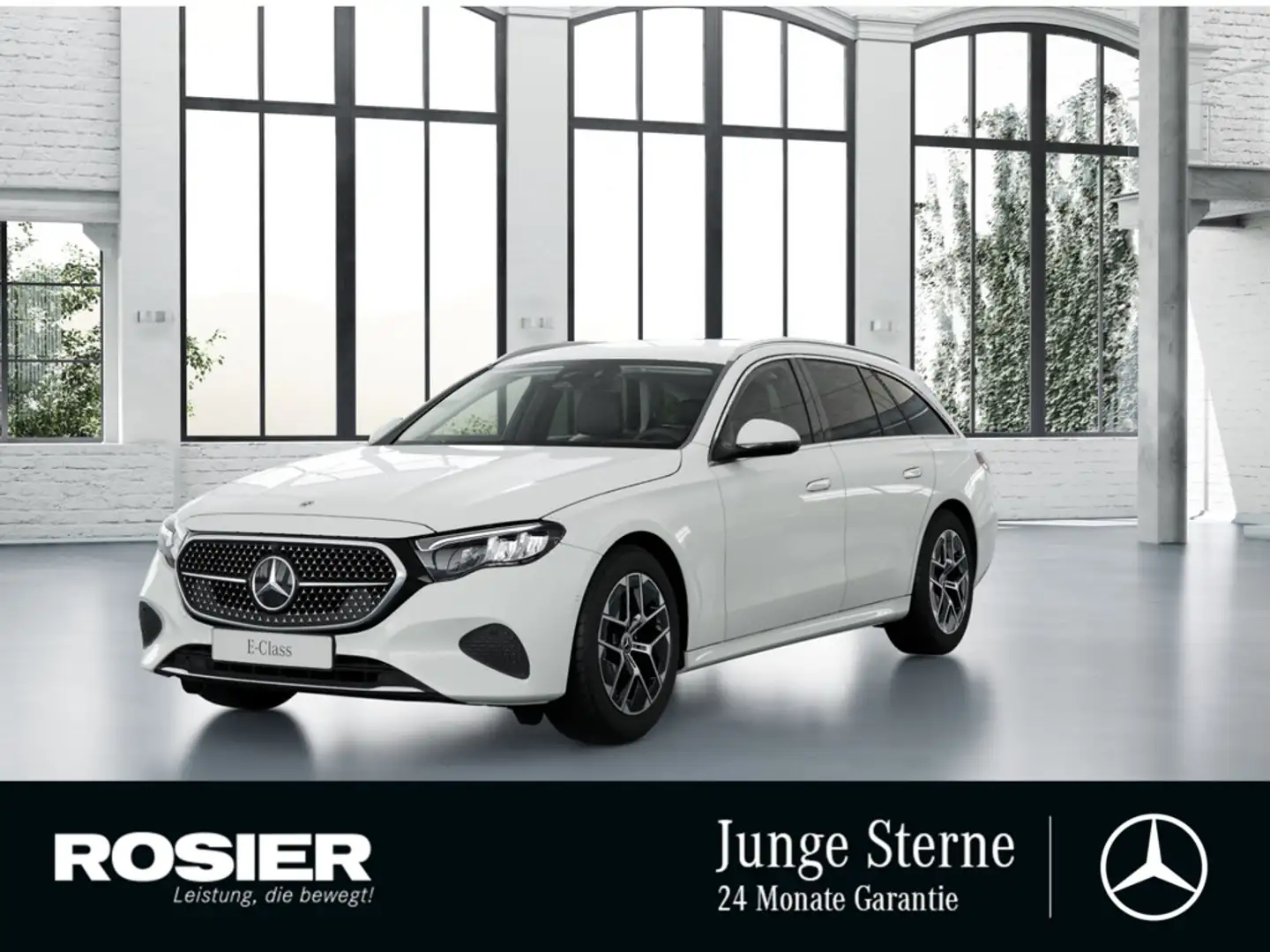 Mercedes-Benz E 200 4M T Avantgarde Advanced AHK Standhz. A Weiß - 1