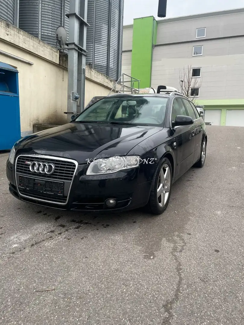 Audi A4 Avant 2.7 TDI S-LINE Sport Pro *NAVI*KLIMAAUT Schwarz - 1