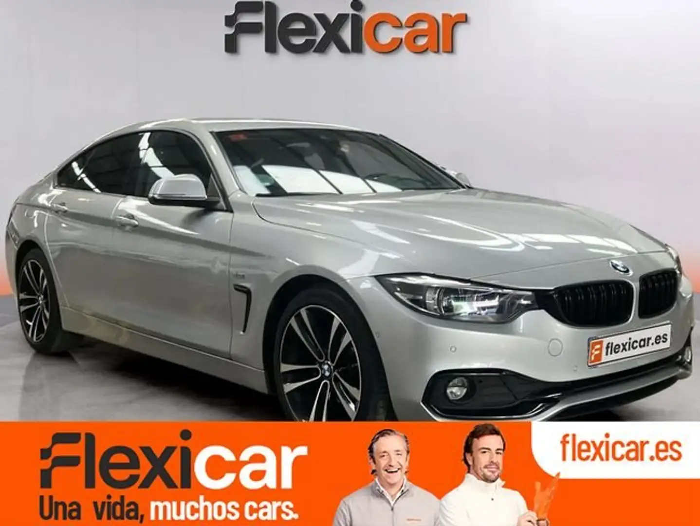 BMW 418 418d Gran Coupé Gris - 1