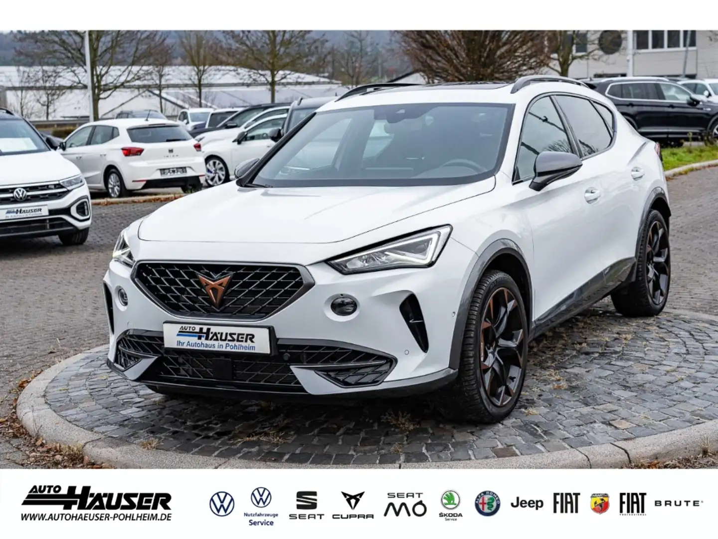 CUPRA Formentor VZ 2.0 TSI DSG PANO AHK EL. HECKKL. NAVI PARK Weiß - 1
