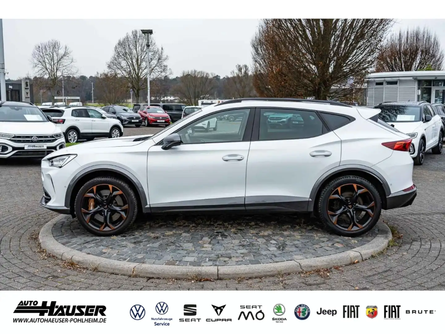 CUPRA Formentor VZ 2.0 TSI DSG PANO AHK EL. HECKKL. NAVI PARK Weiß - 2