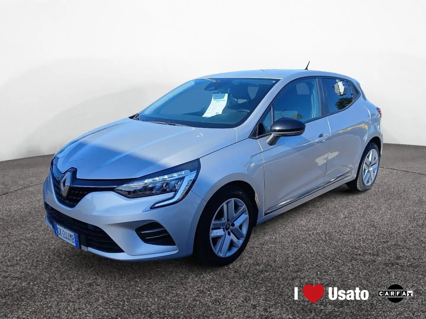 Renault Clio V 2019 1.0 tce Zen Gpl 100cv my21 Grau - 1