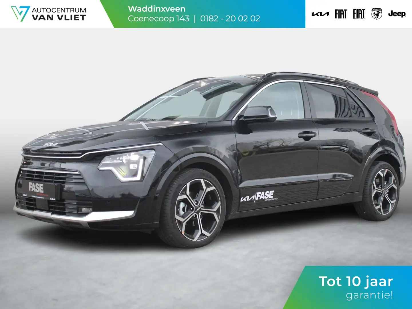 Kia Niro 1.6 GDi Hybrid ExecutiveLine | Navi | Adapt. Cruis Zwart - 1