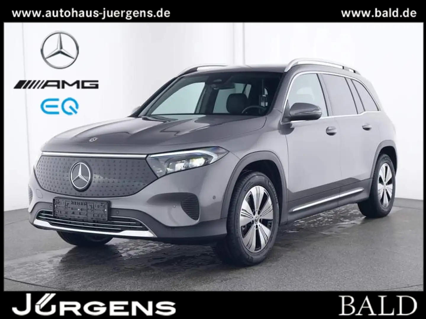 Mercedes-Benz EQB 350 4M Progressive-Advanced/LED/Cam/Totw/18" Grijs - 2