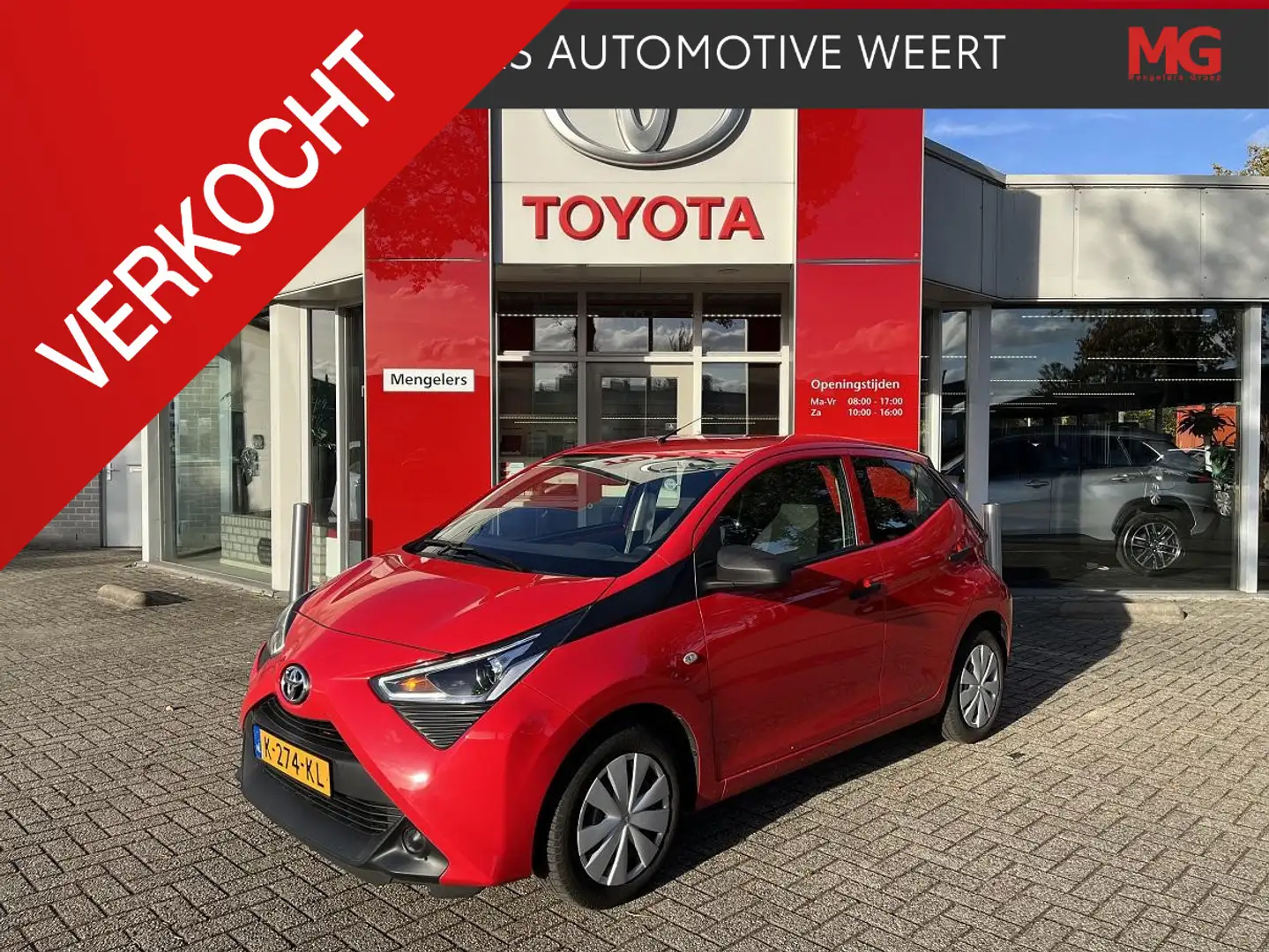 Toyota Aygo 1.0 VVT-i x-fun | Rood - 1