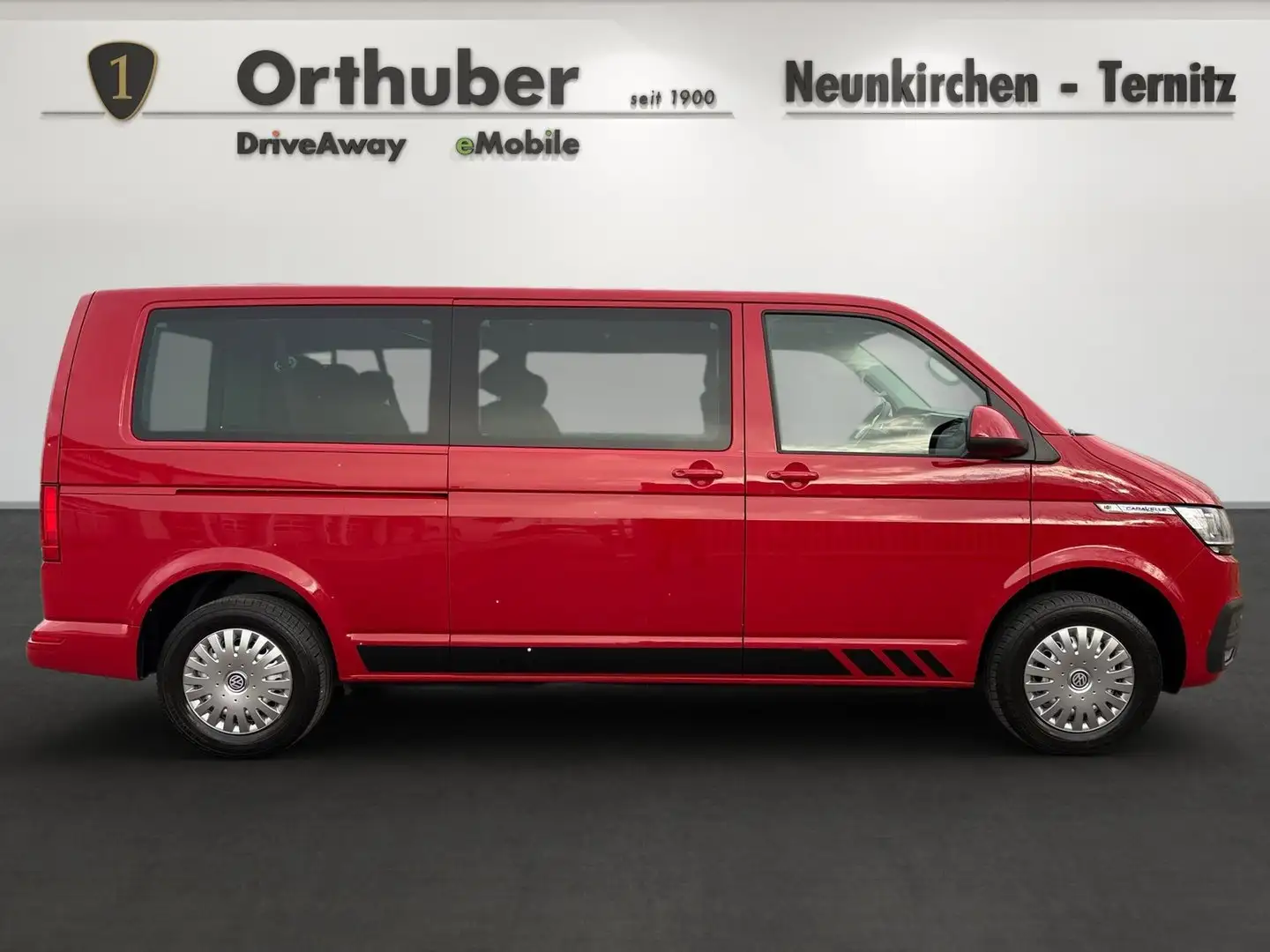 Volkswagen T6.1 Caravelle VW Kombi T6.1 Caravelle Comfortline LR TDI Rot - 2