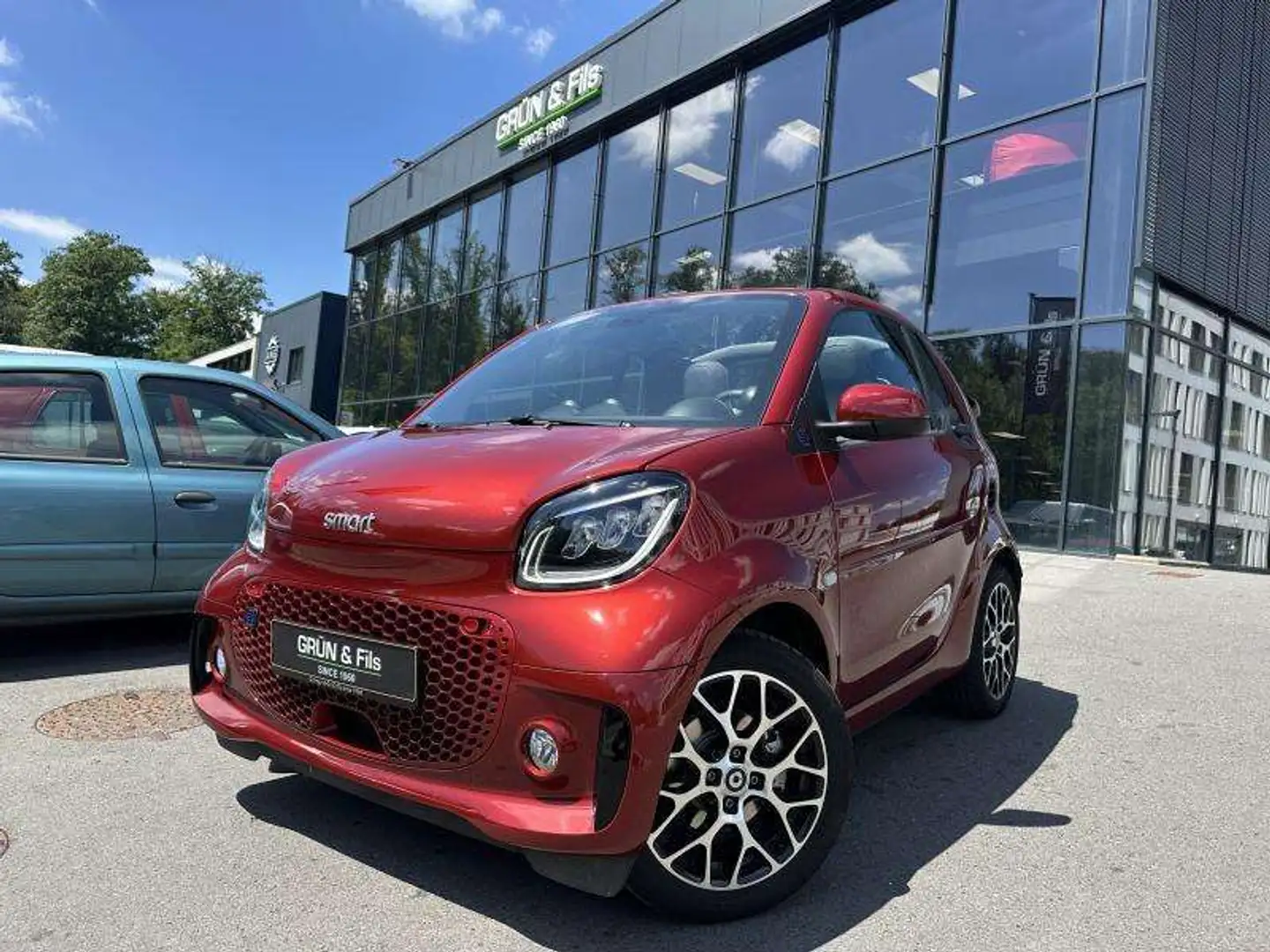smart forTwo EQ PRIME CABRIO Rood - 1