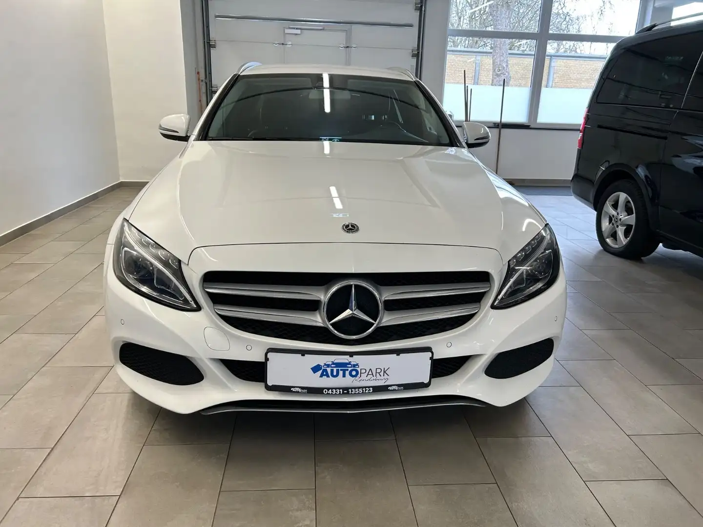 Mercedes-Benz C 220 T d *Navi *Automatik *Teilleder * Weiß - 2