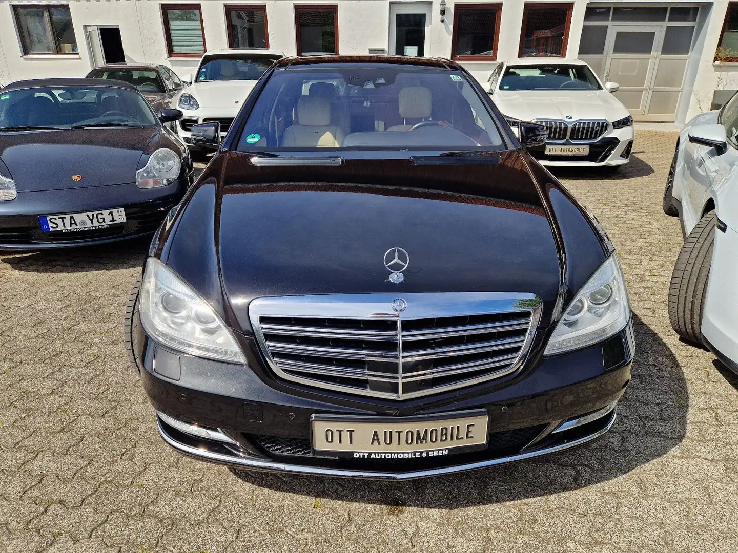 Mercedes-Benz S 600 LANG MANUFAKTUR,INSP.NEU,SCHECKHEFT ! Noir - 2