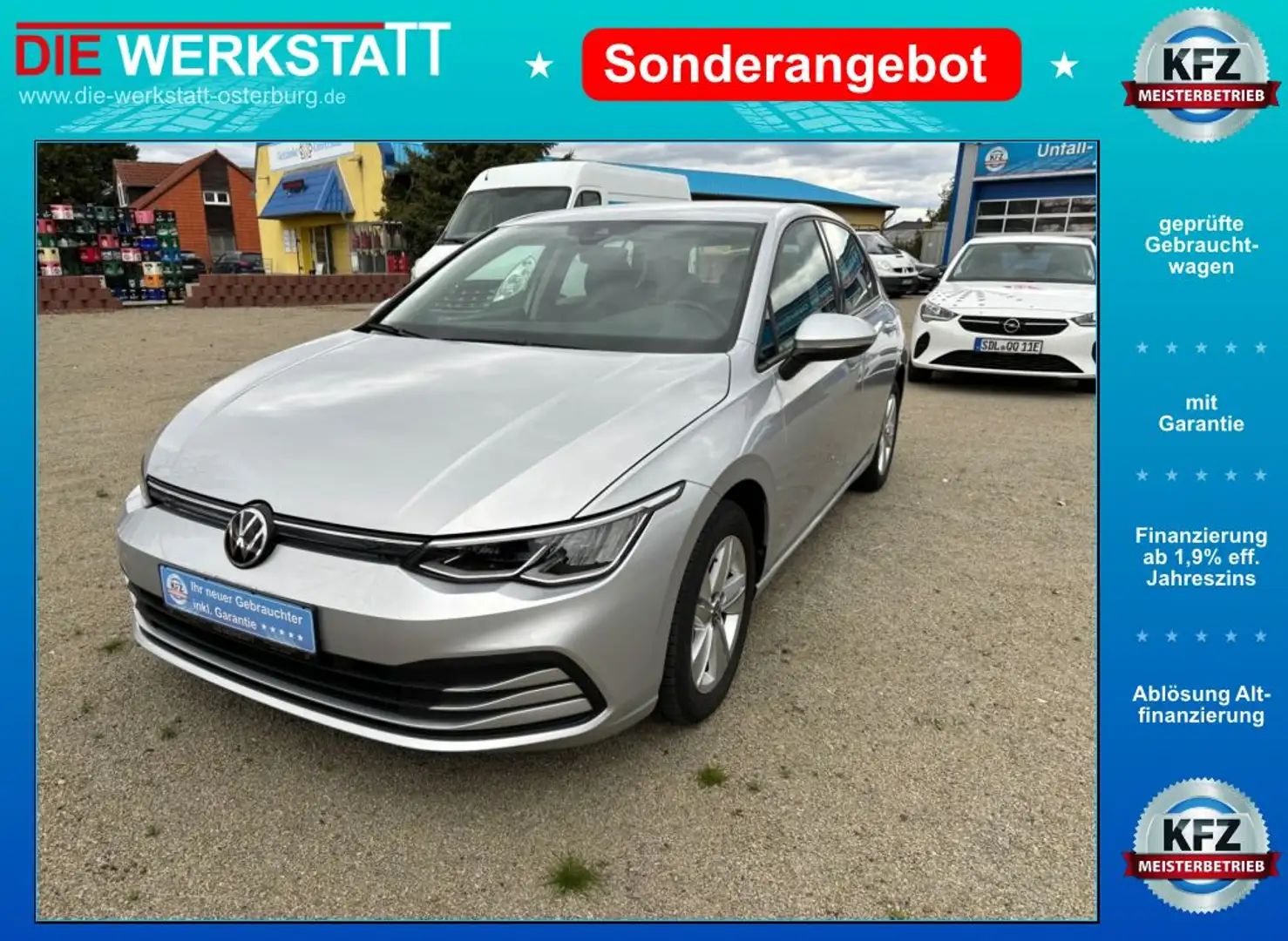 Volkswagen Golf 1.5 TSI OPF Life Silber - 1