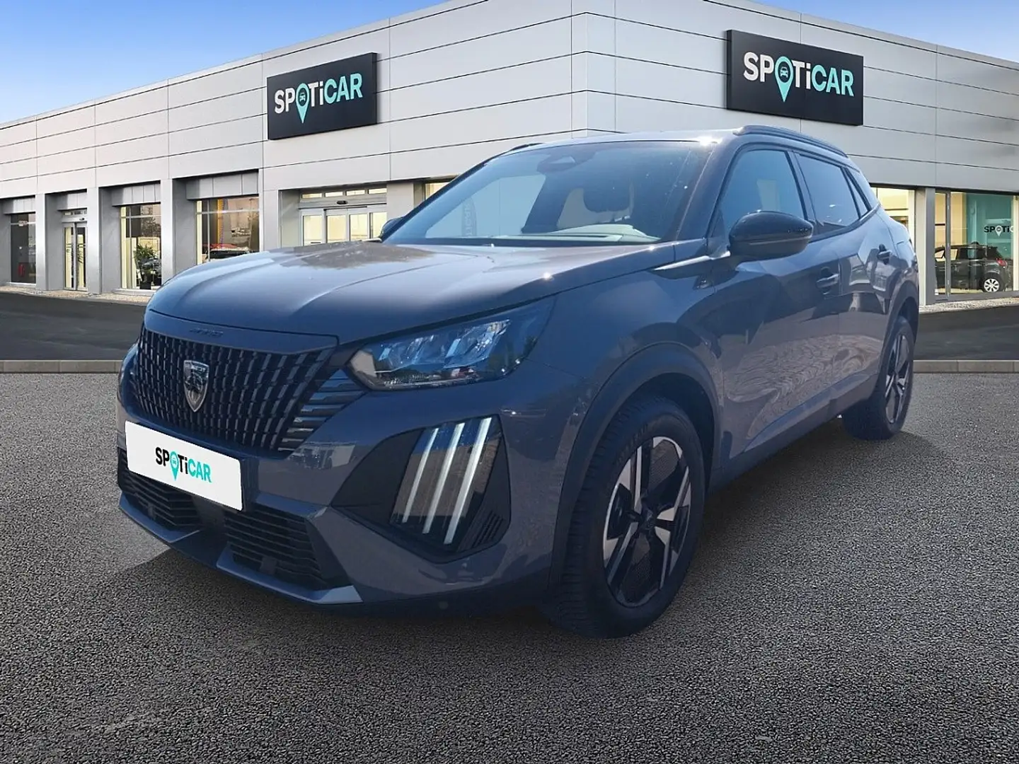 Peugeot 2008 Hybrid 145 e-DCS6 Allure Grau - 1