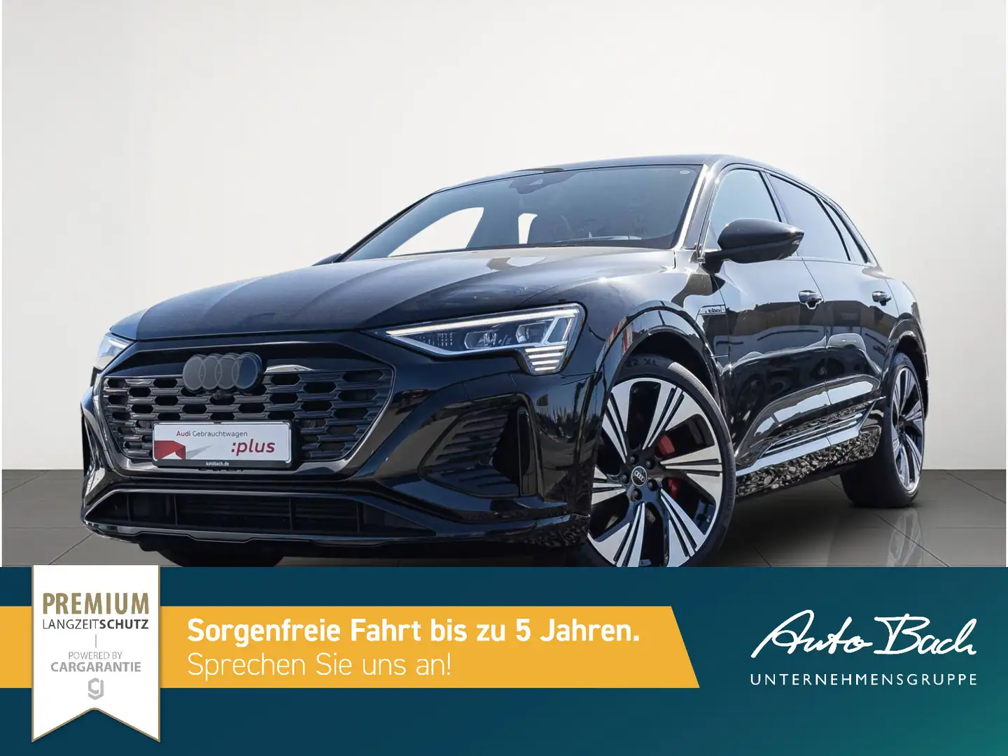 Audi Q8 e-tron S line Black Style 55 Navi LED HuD Pan Schwarz - 2