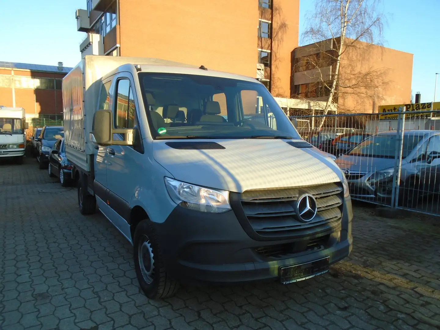 Mercedes-Benz Sprinter Sprinter 316 CDI DOKA Pritsche & Pla KLIMA 6-SITZE Grau - 2