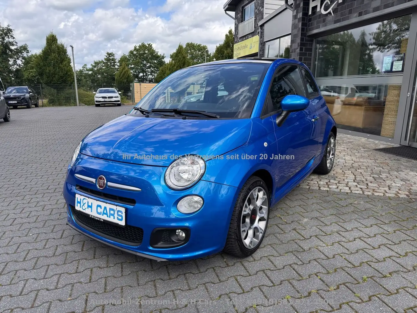Fiat 500 1.2 S Sport Pano Klima Alu Blau - 1