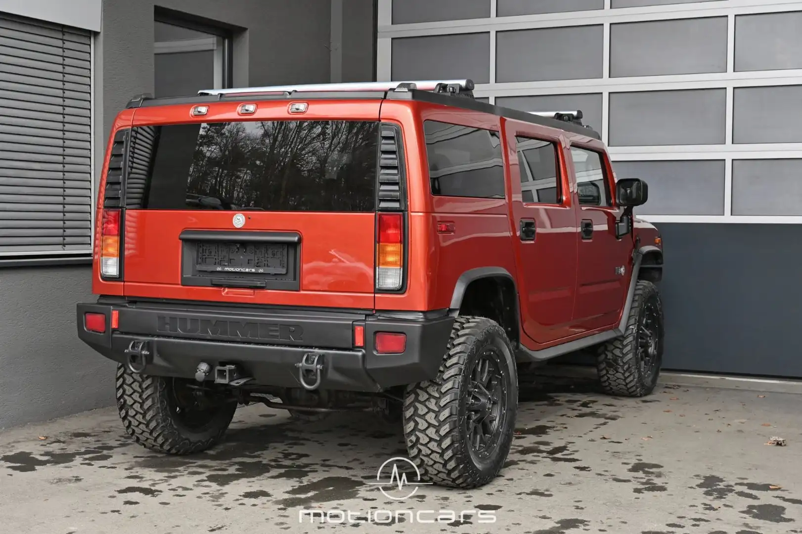 HUMMER H2 Pickerl NEU Rot - 2