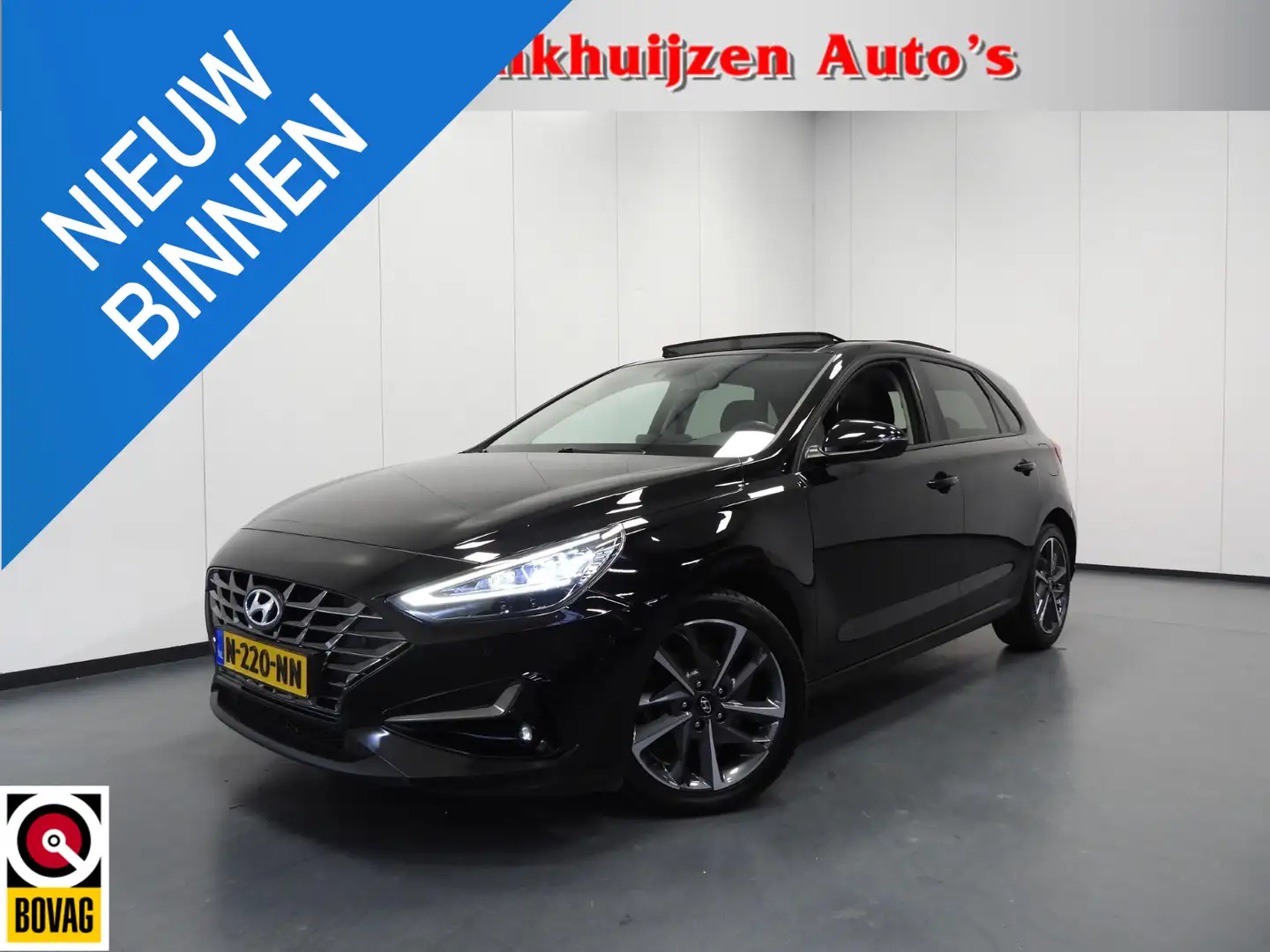 Hyundai i30 1.0 T-GDi MHEV Comfort Smart NAVI/SCHUIFDAK/CAMERA Noir - 1