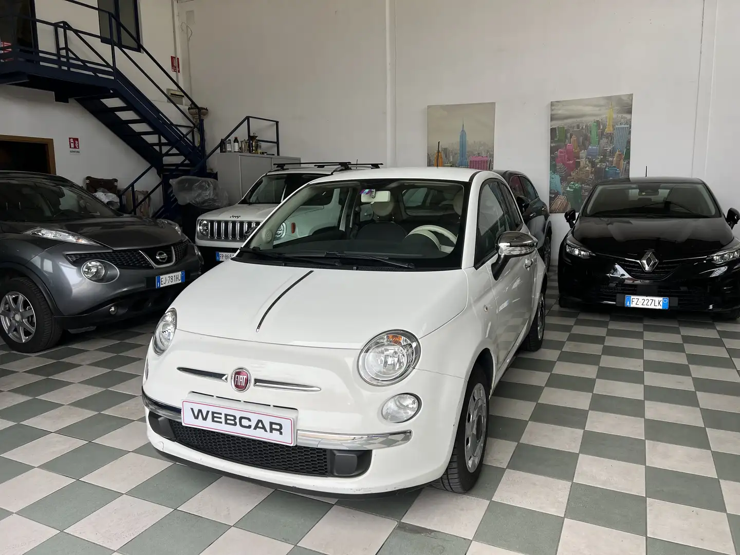 Fiat 500 1.2 GQ 69cv my14 Wit - 2