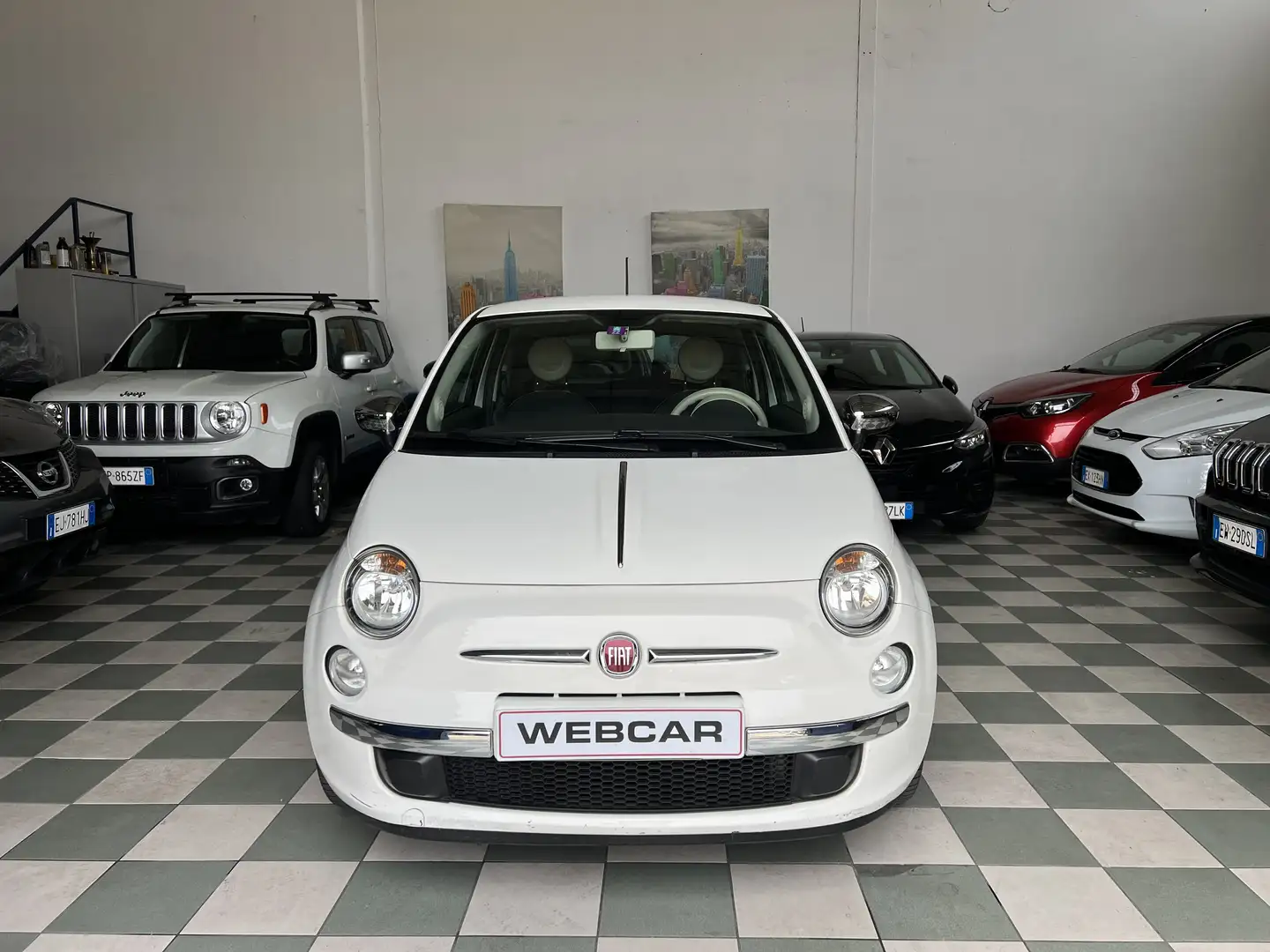 Fiat 500 1.2 GQ 69cv my14 Wit - 1