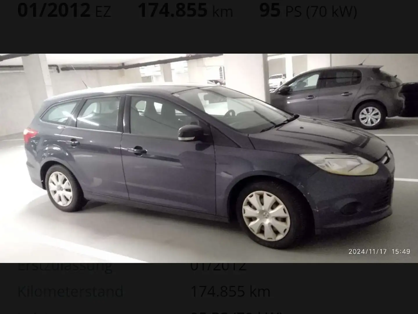 Ford Focus Focus Traveller Trend 1,6 TDCi DPF Trend Grau - 1