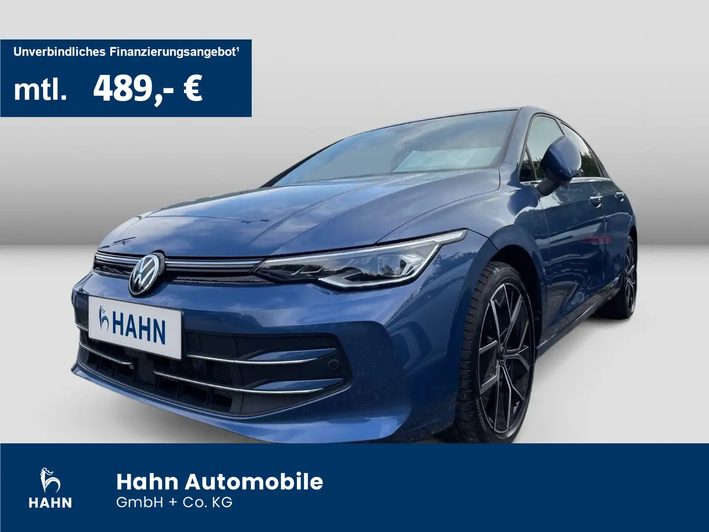 Volkswagen Golf VIII Edition 50 1.5eTSI DSG DCC AHK PANO HU Blau - 1